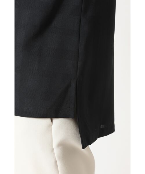 DAKS / ダックス シャツ・ブラウス | シャドーチェック 7分袖オーバーシャツ | 詳細10