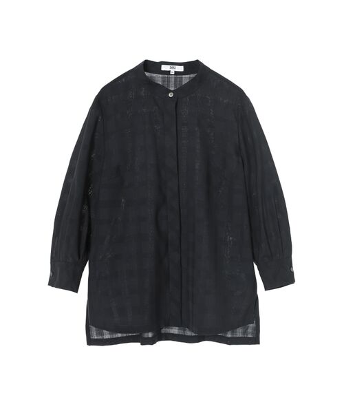 DAKS / ダックス シャツ・ブラウス | シャドーチェック 7分袖オーバーシャツ | 詳細11