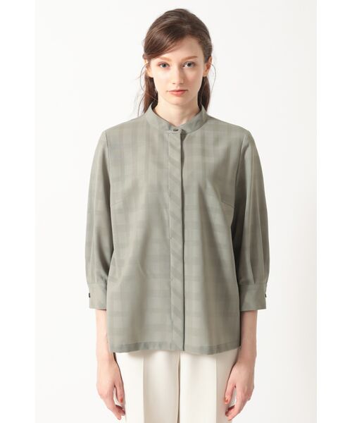 DAKS / ダックス シャツ・ブラウス | シャドーチェック 7分袖オーバーシャツ | 詳細12