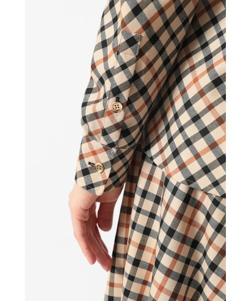 DAKS / ダックス シャツ・ブラウス | ハウスチェック バイアスシャツ | 詳細4