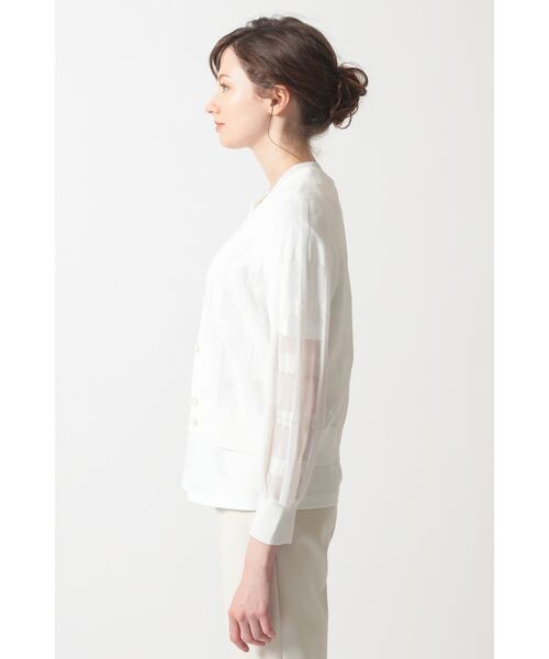 DAKS / ダックス その他トップス | チェック柄ショートカーディガン | 詳細1