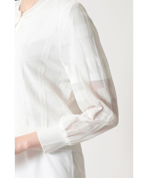 DAKS / ダックス その他トップス | チェック柄ショートカーディガン | 詳細4