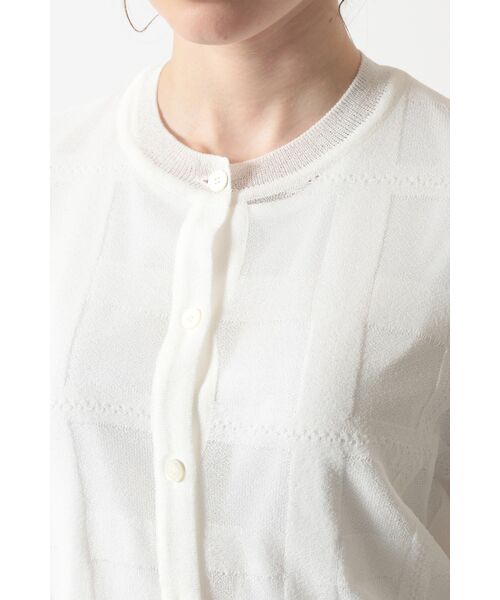 DAKS / ダックス その他トップス | チェック柄ショートカーディガン | 詳細7