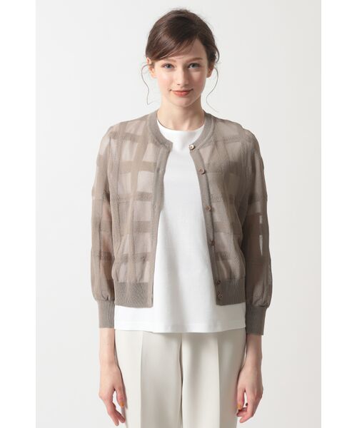 DAKS / ダックス その他トップス | チェック柄ショートカーディガン | 詳細13