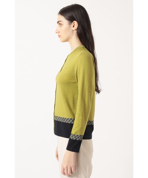 DAKS / ダックス その他トップス | ジャカードクルーネックカーディガン | 詳細1