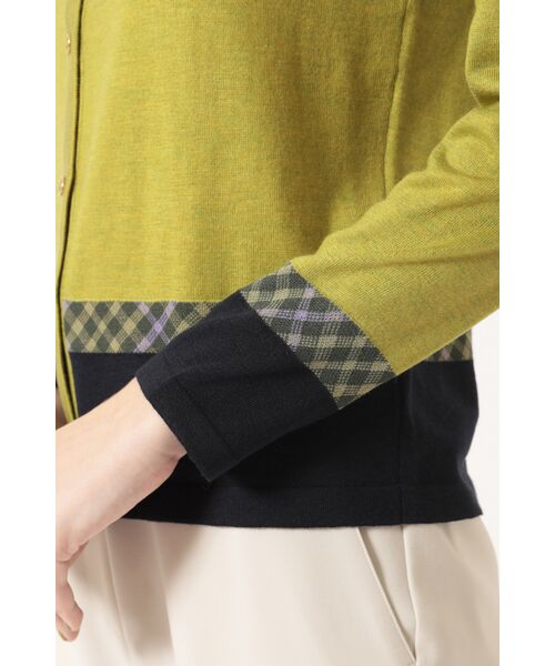 DAKS / ダックス その他トップス | ジャカードクルーネックカーディガン | 詳細4