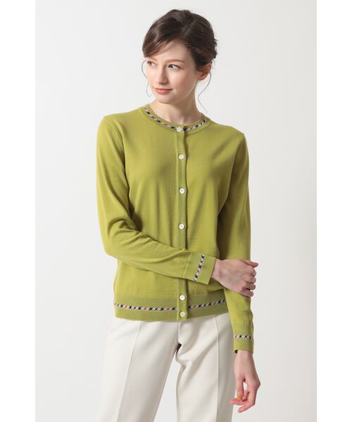 DAKS / ダックス その他トップス | スーパーファインメリノウール チェックカーディガン | 詳細13