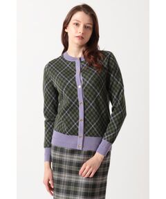 DAKS / ダックス その他トップス | ハウスチェック ジャカードカーディガン