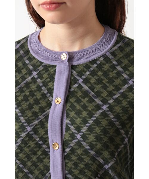 DAKS / ダックス その他トップス | ハウスチェック ジャカードカーディガン | 詳細3