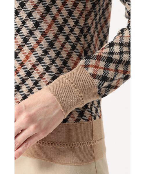 DAKS / ダックス その他トップス | ハウスチェック ジャカードカーディガン | 詳細8