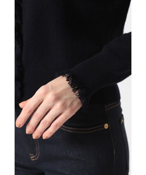 DAKS / ダックス その他トップス | フリンジデザイン カーディガン | 詳細4