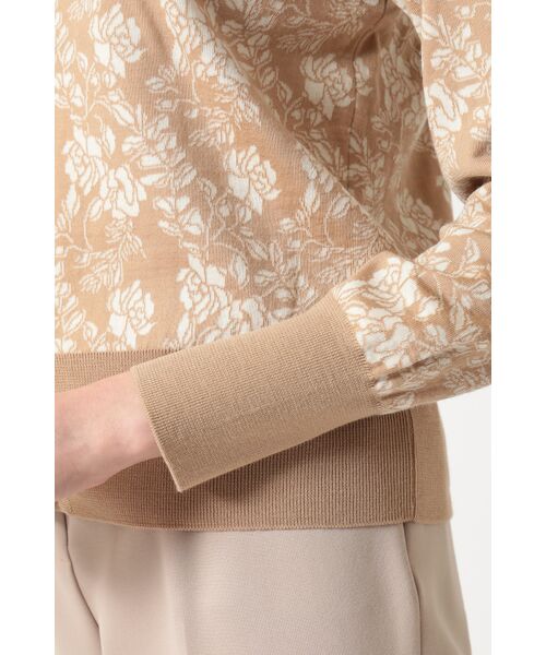 DAKS / ダックス その他トップス | グラフィックフローリア ジャカードカーディガン | 詳細4