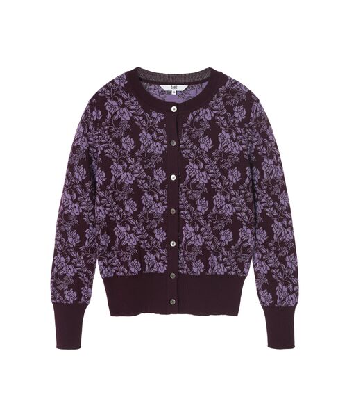 DAKS / ダックス その他トップス | グラフィックフローリア ジャカードカーディガン | 詳細14