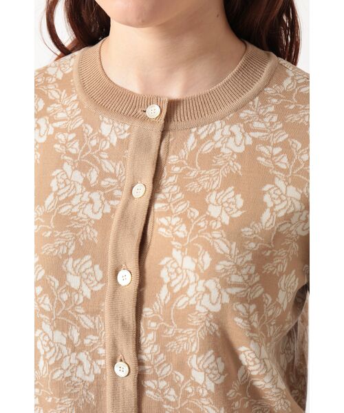 DAKS / ダックス その他トップス | グラフィックフローリア ジャカードカーディガン | 詳細8