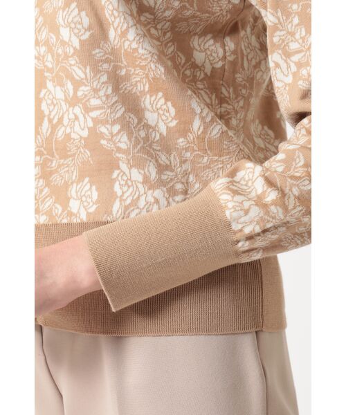 DAKS / ダックス その他トップス | グラフィックフローリア ジャカードカーディガン | 詳細9