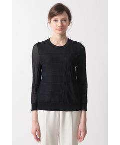 DAKS / ダックス その他トップス | リンクス柄チェック クルーネックプルオーバー