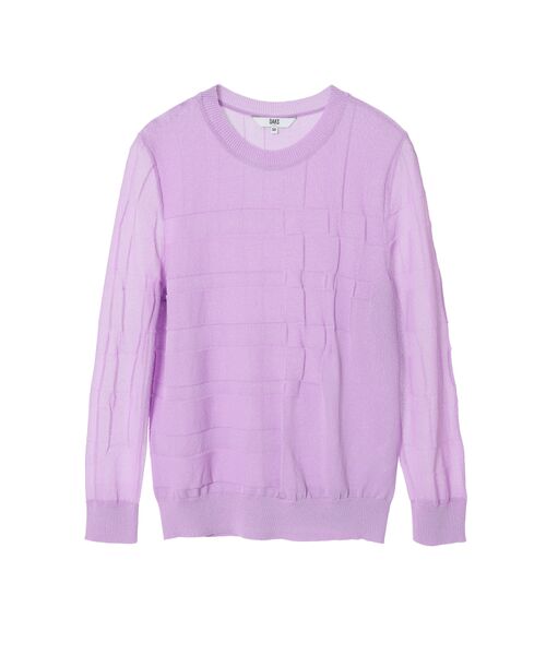 DAKS / ダックス その他トップス | リンクス柄チェック クルーネックプルオーバー | 詳細4