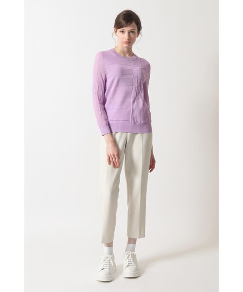 DAKS / ダックス その他トップス | リンクス柄チェック クルーネックプルオーバー | 詳細5