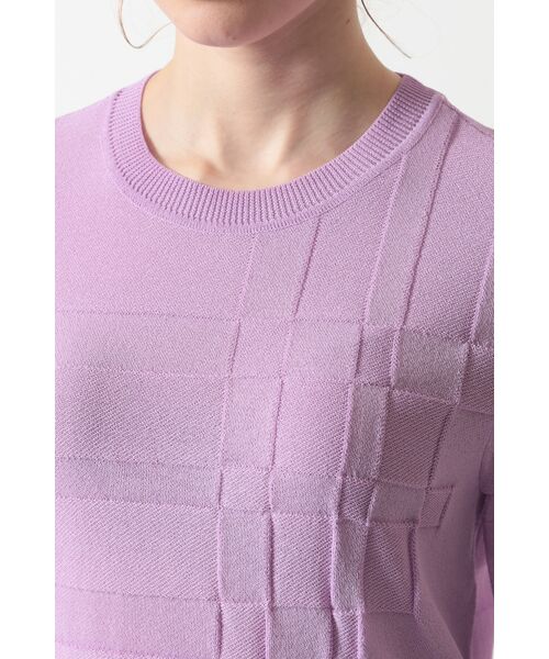 DAKS / ダックス その他トップス | リンクス柄チェック クルーネックプルオーバー | 詳細6