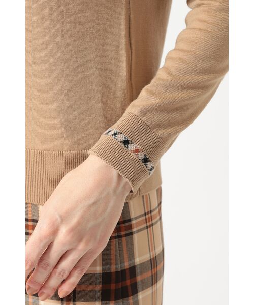 DAKS / ダックス その他トップス | スーパーファインメリノウール チェックプルオーバー | 詳細9