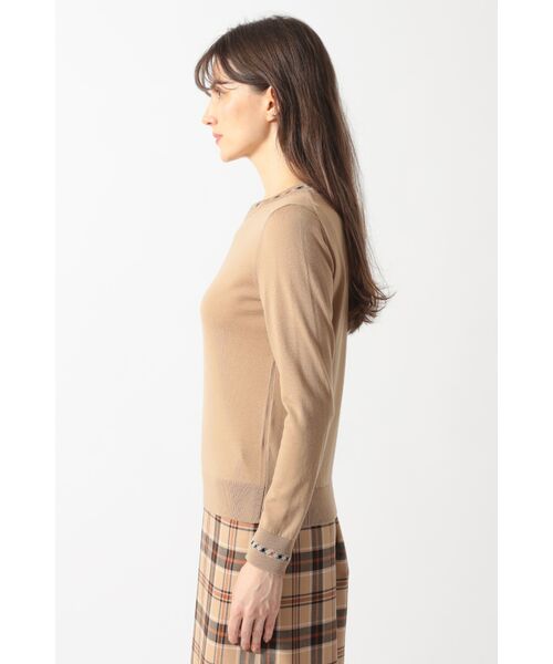 DAKS / ダックス その他トップス | スーパーファインメリノウール チェックプルオーバー | 詳細1