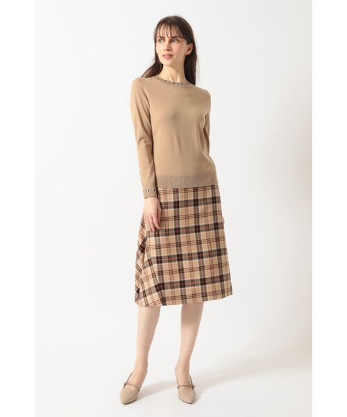 DAKS / ダックス その他トップス | スーパーファインメリノウール チェックプルオーバー | 詳細2