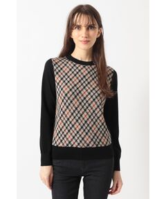 DAKS / ダックス その他トップス | チェック ジャカードプルオーバー