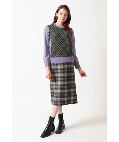 DAKS / ダックス その他トップス | チェック ジャカードプルオーバー | 詳細2