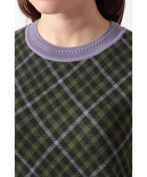 DAKS / ダックス その他トップス | チェック ジャカードプルオーバー | 詳細3