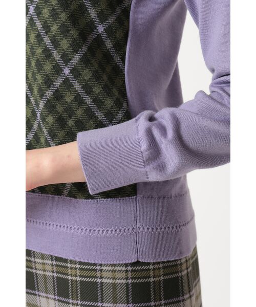 DAKS / ダックス その他トップス | チェック ジャカードプルオーバー | 詳細4