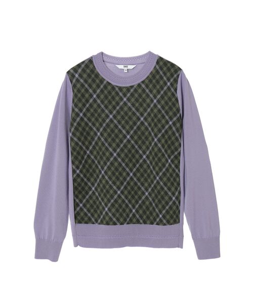 DAKS / ダックス その他トップス | チェック ジャカードプルオーバー | 詳細5