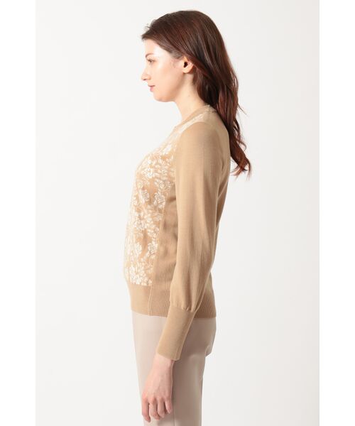 DAKS / ダックス その他トップス | グラフィックフローリア ジャカードポロニット | 詳細1