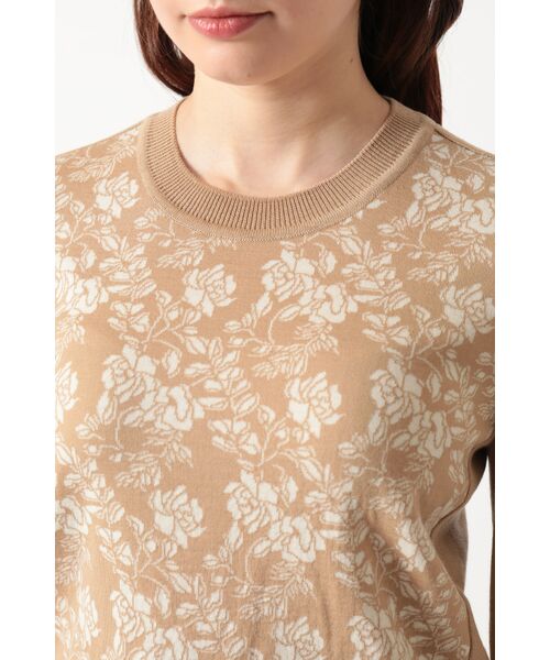 DAKS / ダックス その他トップス | グラフィックフローリア ジャカードポロニット | 詳細3