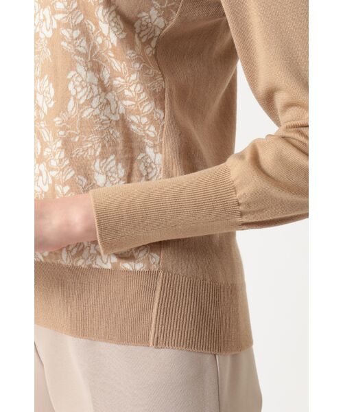 DAKS / ダックス その他トップス | グラフィックフローリア ジャカードポロニット | 詳細4