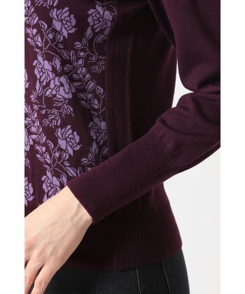 DAKS / ダックス その他トップス | グラフィックフローリア ジャカードポロニット | 詳細15