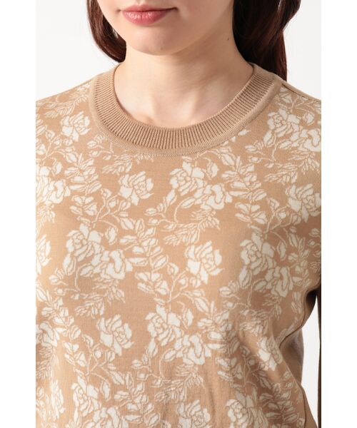 DAKS / ダックス その他トップス | グラフィックフローリア ジャカードポロニット | 詳細9
