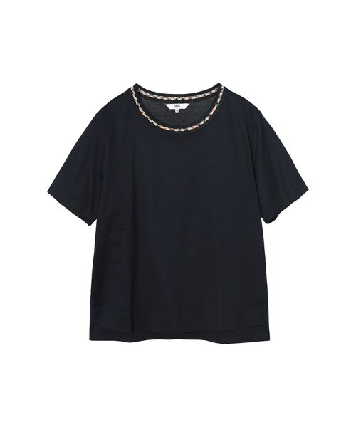 DAKS / ダックス その他トップス | ミニハウスチェック襟 Tシャツ | 詳細12
