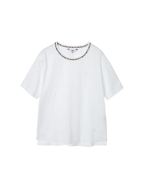 DAKS / ダックス その他トップス | ミニハウスチェック襟 Tシャツ | 詳細7