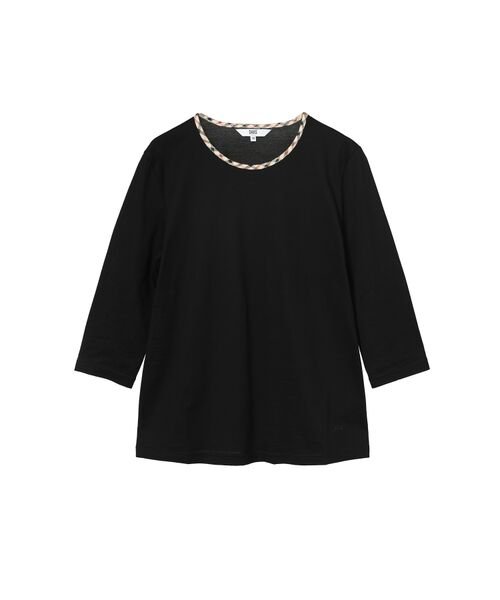 DAKS / ダックス その他トップス | ハウスチェックトリム七分袖カットソー | 詳細6