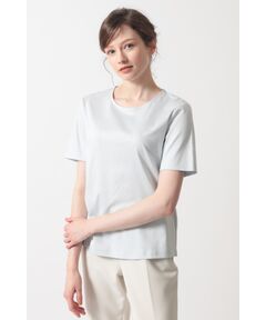 DAKS / ダックス その他トップス | ロゴ刺繍ベーシックTシャツ