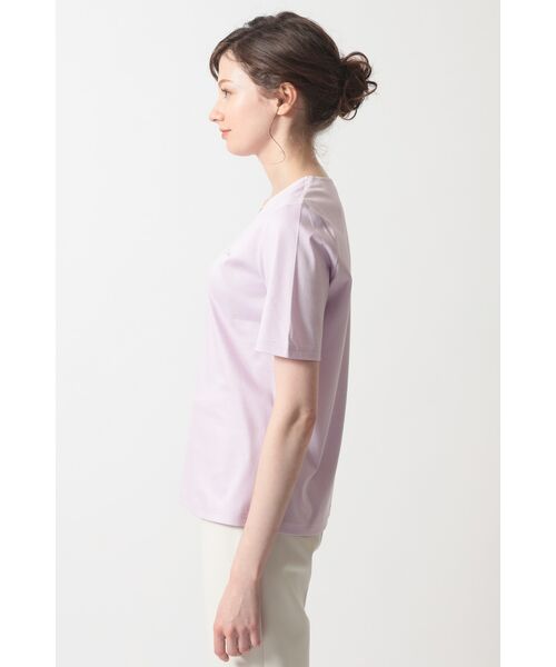 DAKS / ダックス その他トップス | ロゴ刺繍ベーシックTシャツ | 詳細2