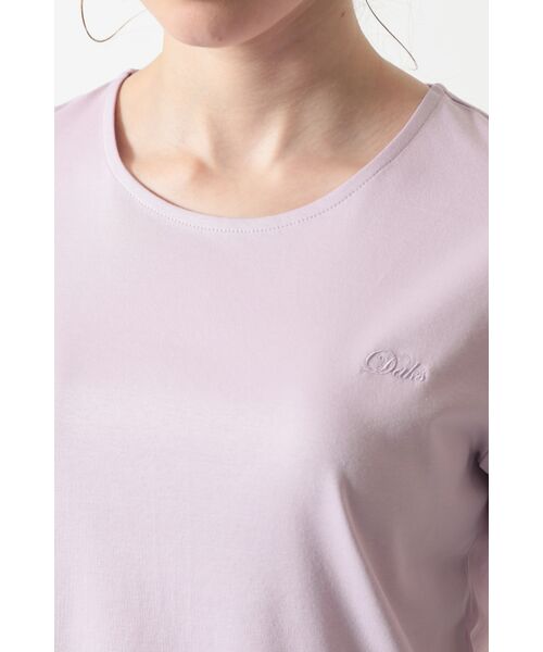 DAKS / ダックス その他トップス | ロゴ刺繍ベーシックTシャツ | 詳細4