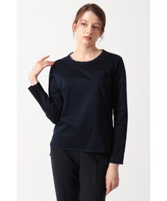 DAKS / ダックス その他トップス | ミニハウスチェック襟 ダブルカラーTシャツ