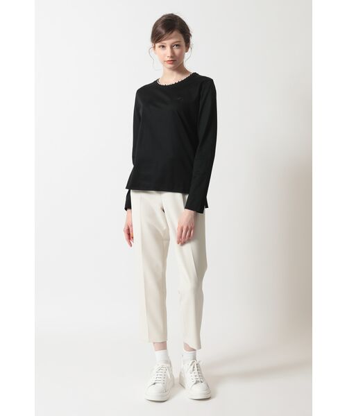 DAKS / ダックス その他トップス | ミニハウスチェック襟 ダブルカラーTシャツ | 詳細2