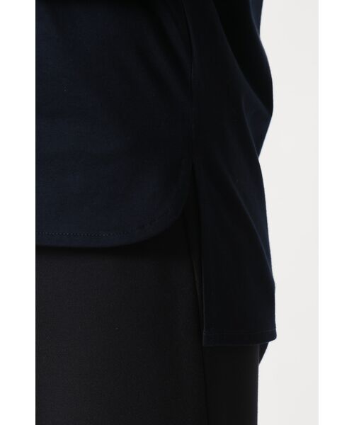 DAKS / ダックス その他トップス | ミニハウスチェック襟 ダブルカラーTシャツ | 詳細6