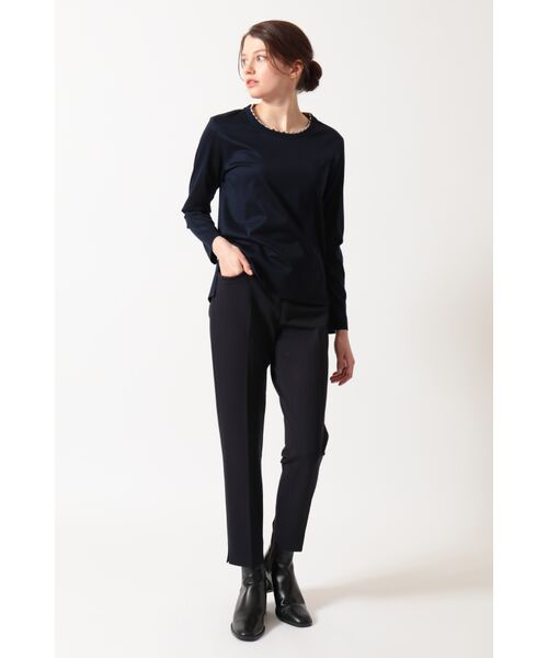 DAKS / ダックス その他トップス | ミニハウスチェック襟 ダブルカラーTシャツ | 詳細10