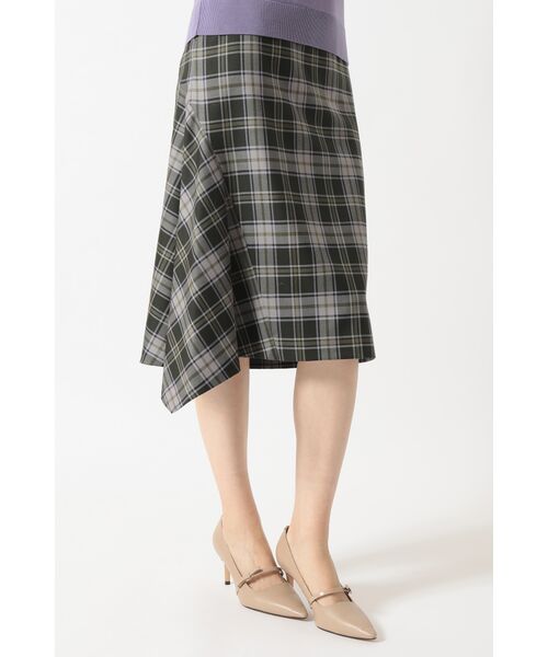 DAKS / ダックス ロング・マキシ丈スカート | アシンメトリーフレア タイトスカート | 詳細1