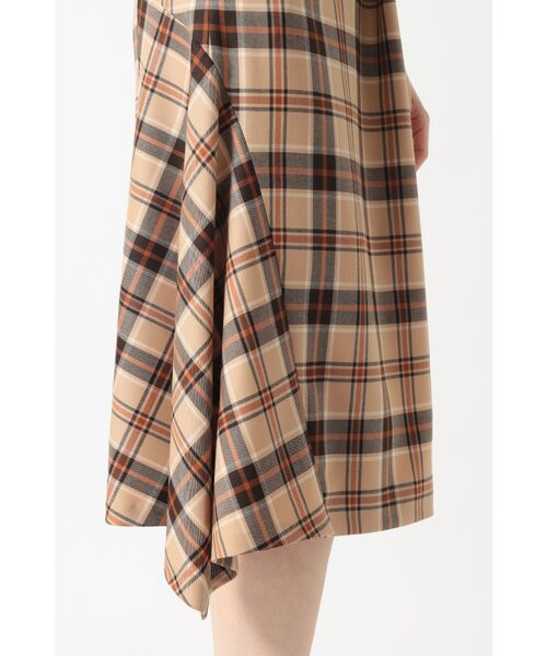 DAKS / ダックス ロング・マキシ丈スカート | アシンメトリーフレア タイトスカート | 詳細6