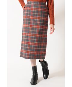 DAKS / ダックス ロング・マキシ丈スカート | タータンチェック タイトスカート