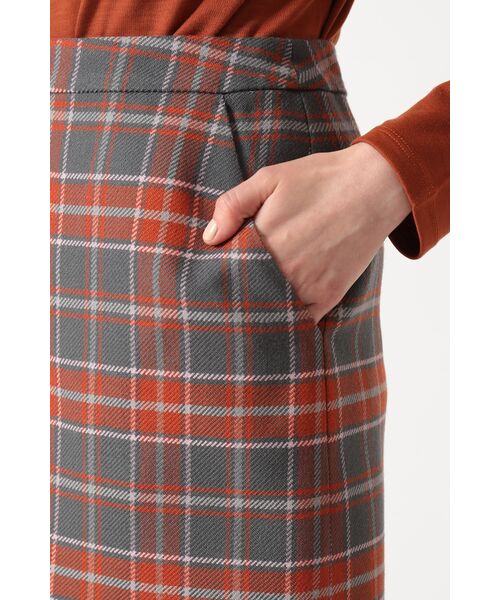 DAKS / ダックス ロング・マキシ丈スカート | タータンチェック タイトスカート | 詳細5